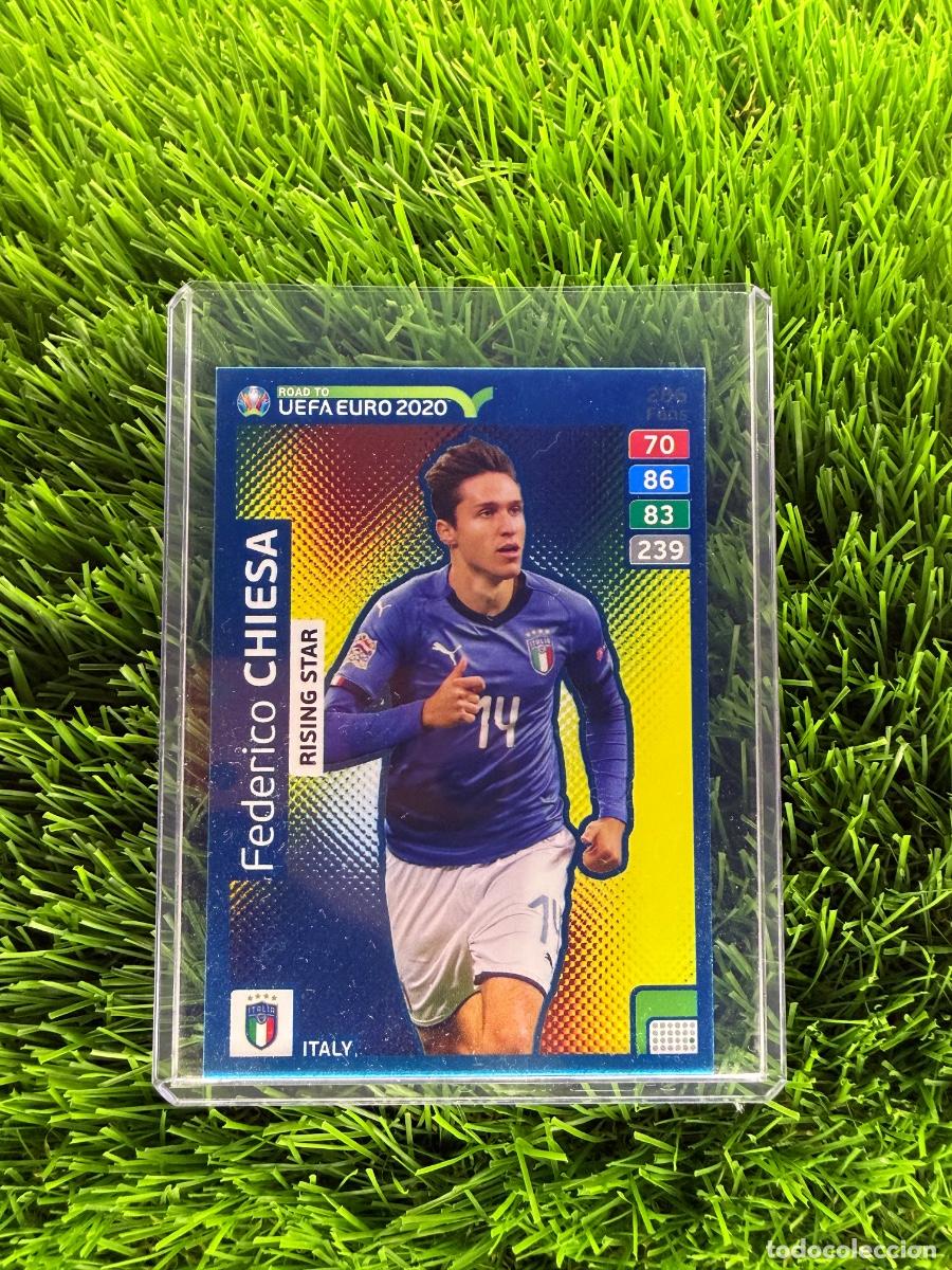 Cromos de F&uacute;tbol: N&ordm; 286 Federico Chiesa Rising Star Italia Adrenalyn XL Road to Euro 2020