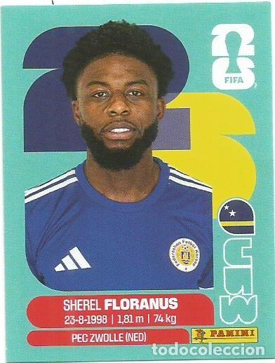Cromos de F&uacute;tbol: MUNDIAL FIFA CUP 2026 - STICKER - CURA&ccedil;AO - SHEREL FLORANUS - CUW 4