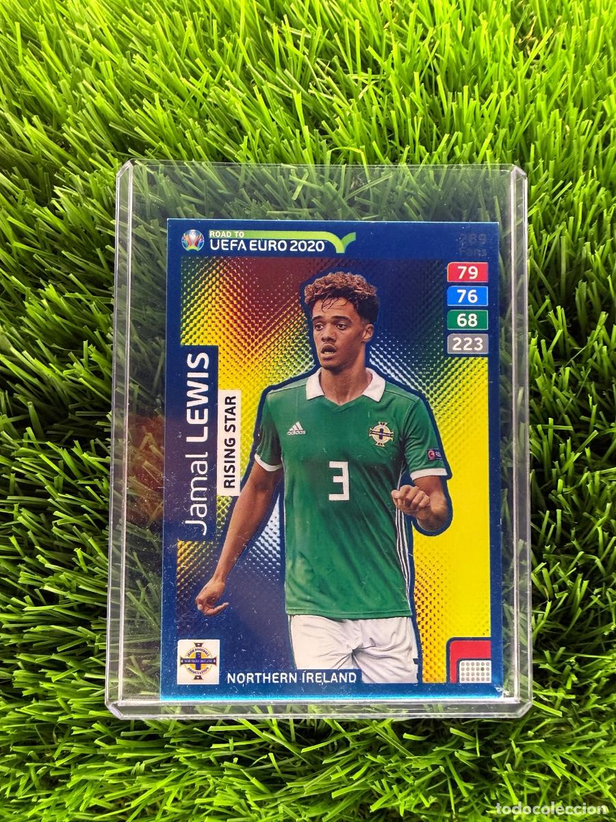 Cromos de F&uacute;tbol: N&ordm; 289 Jamal Lewis Rising Star Irlanda del Norte Adrenalyn XL Road to Euro 2020