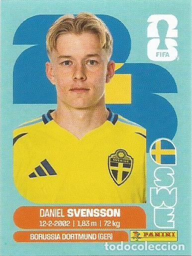 Cromos de F&uacute;tbol: MUNDIAL FIFA CUP 2026 - STICKER - SUECIA - DANIEL SVENSSON - SWE 14