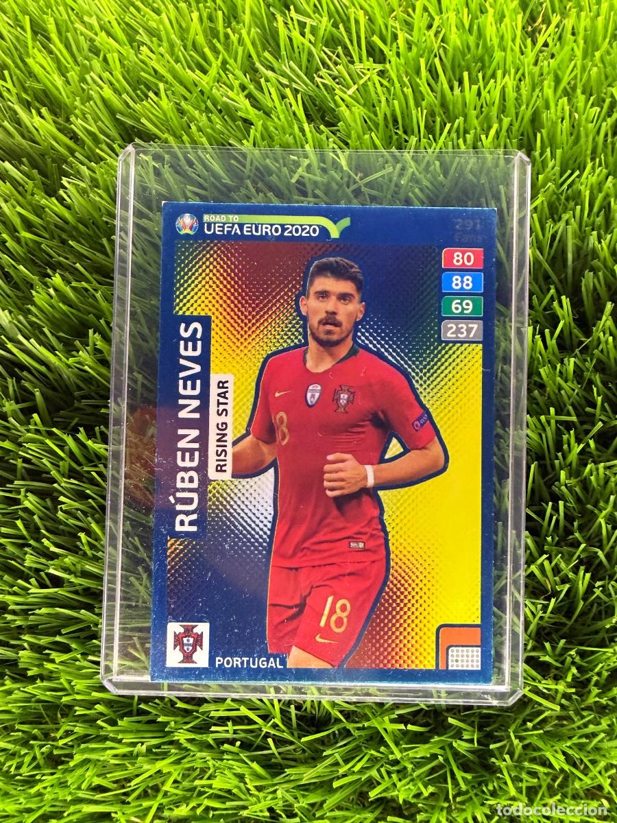 Cromos de F&uacute;tbol: N&ordm; 291 R&uacute;ben Neves Rising Star Portugal Adrenalyn XL Road to Euro 2020