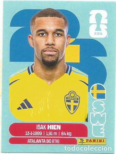 Cromos de F&uacute;tbol: MUNDIAL FIFA CUP 2026 - STICKER - SUECIA - ISAK HIEN - SWE 3