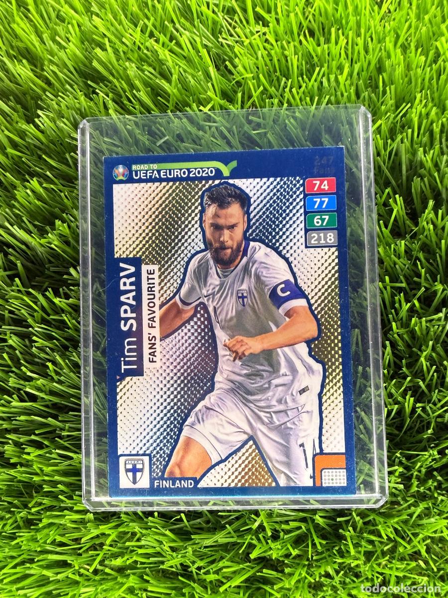 Cromos de F&uacute;tbol: N&ordm; 247 Tim Sparv Fans Favourite Finlandia Adrenalyn XL Road to Euro 2020