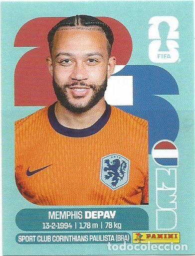 Cromos de F&uacute;tbol: MUNDIAL FIFA CUP 2026 - STICKER - PAISES BAJOS - MEMPHIS DEPAY - NED 17