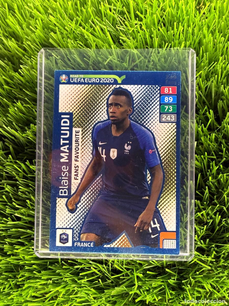 Cromos de F&uacute;tbol: N&ordm; 249 Blaise Matuidi Fans Favourite Francia Adrenalyn XL Road to Euro 2020