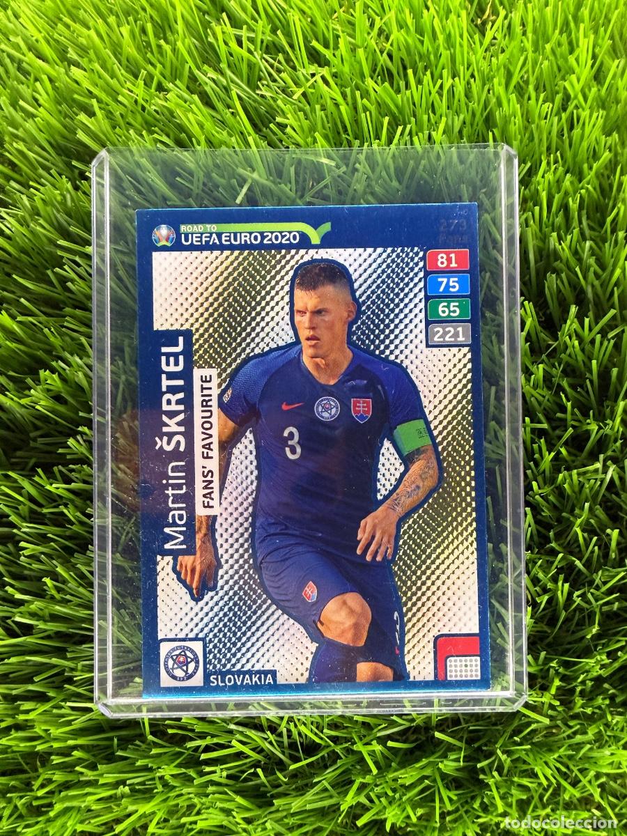 Cromos de F&uacute;tbol: N&ordm; 273 Martin Skrtel Fans Favourite Eslovaquia Adrenalyn XL Road to Euro 2020