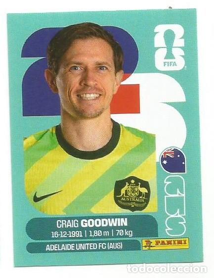 Cromos de F&uacute;tbol: MUNDIAL FIFA CUP 2026 - STICKER - AUSTRALIA - CRAIG GOODWIN - AUS 17