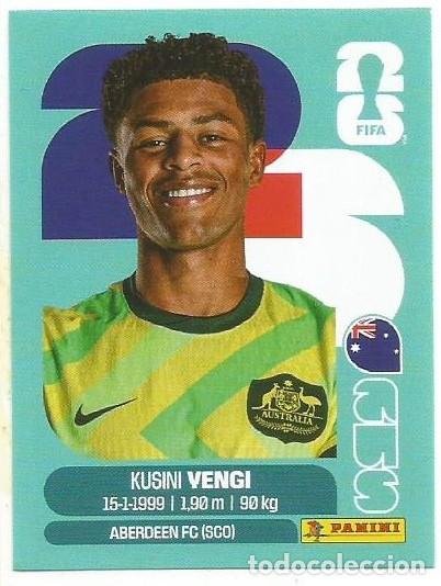Cromos de F&uacute;tbol: MUNDIAL FIFA CUP 2026 - STICKER - AUSTRALIA - KOUSINI YENGI - AUS 18