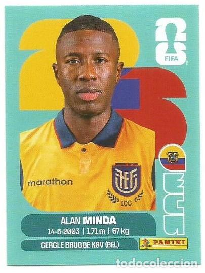 Cromos de F&uacute;tbol: MUNDIAL FIFA CUP 2026 - STICKER - ECUADOR - ALAN MINDA - ECU 18