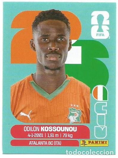 Cromos de F&uacute;tbol: MUNDIAL FIFA CUP 2026 - STICKER - COSTA DE MARFIL - ODILON KOSSOUNOU - CIV 5