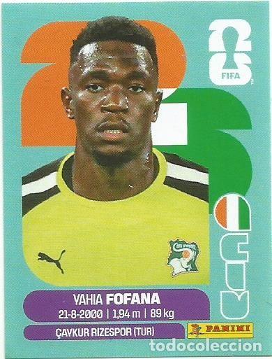 Cromos de F&uacute;tbol: MUNDIAL FIFA CUP 2026 - STICKER - COSTA DE MARFIL - YAHIA FOFANA - CIV 2