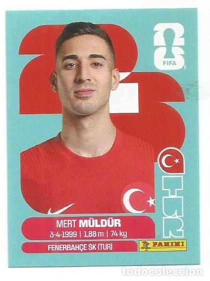 Cromos de F&uacute;tbol: MUNDIAL FIFA CUP 2026 - STICKER - TURQU&Iacute;A - MERT M&Uuml;LD&Uuml;R - TUR 3