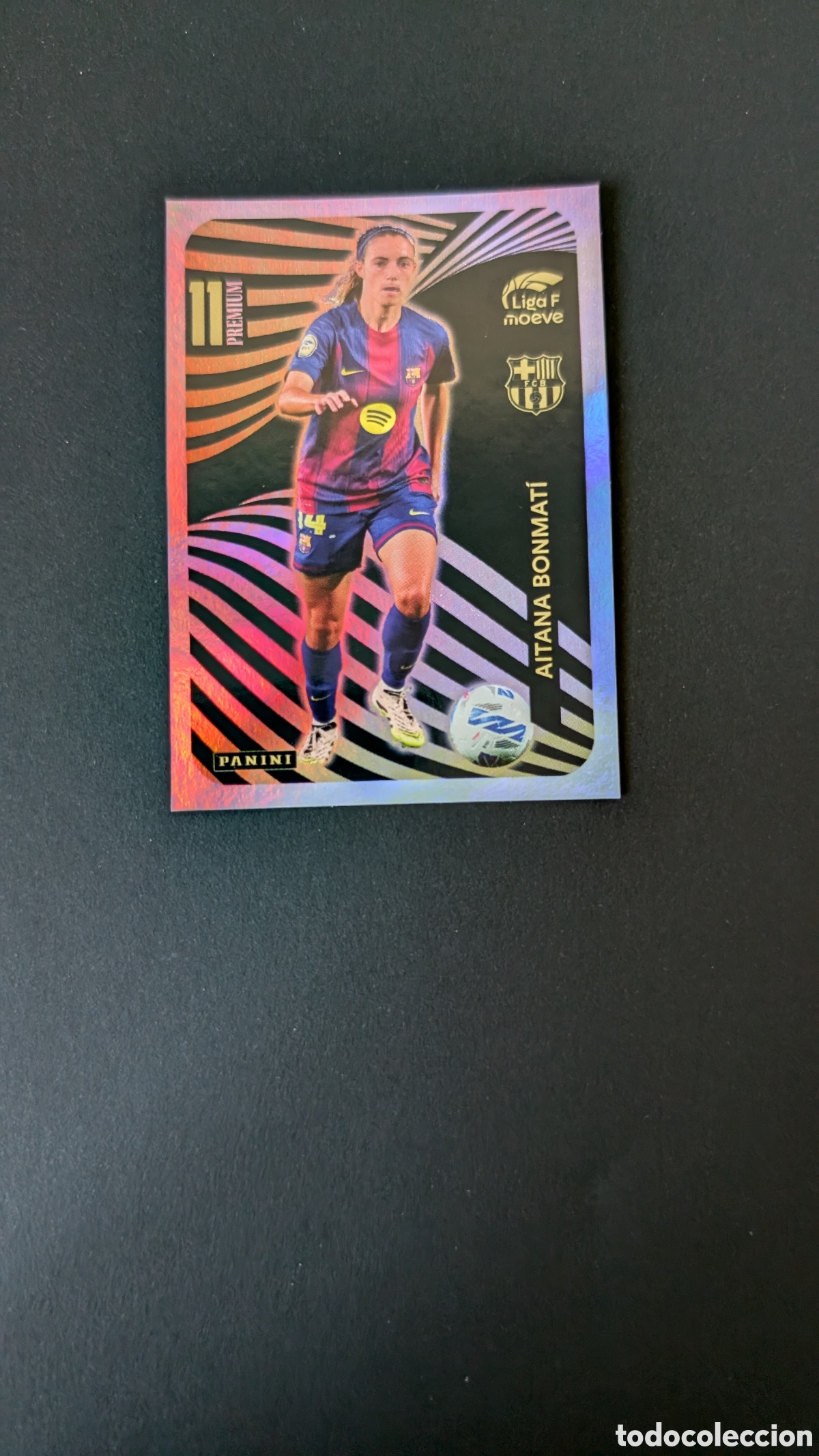 Cromos de F&uacute;tbol: AITANA BONMATI BARCELONA PREMIUM LIGA F 2025/26 25 26 NUNCA PEGADO SIN PEGAR