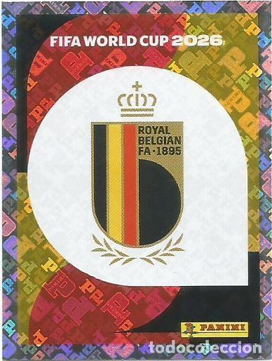 Cromos de F&uacute;tbol: MUNDIAL FIFA CUP 2026 - STICKER - B&Eacute;LGICA - ESCUDO - BEL 1
