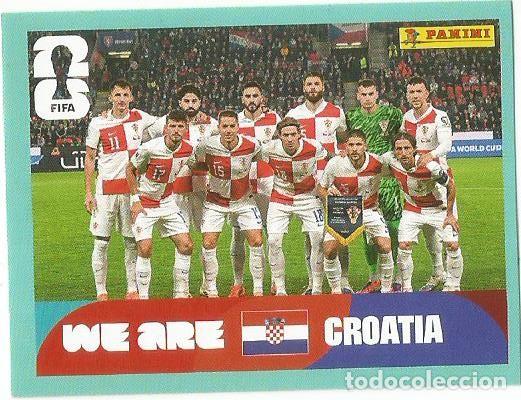 Cromos de F&uacute;tbol: MUNDIAL FIFA CUP 2026 - STICKER - CROACIA - EQUIPO - CRO 13