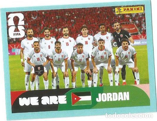 Cromos de F&uacute;tbol: MUNDIAL FIFA CUP 2026 - STICKER - JORDANIA - EQUIPO - JOR 13