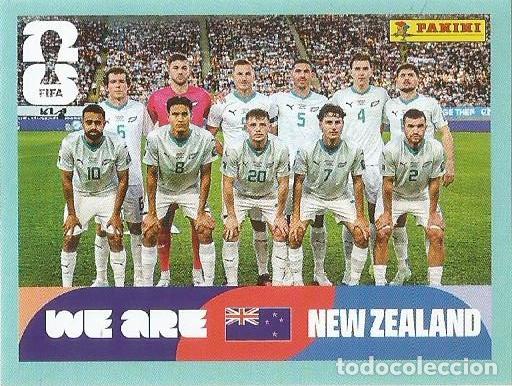 Cromos de F&uacute;tbol: MUNDIAL FIFA CUP 2026 - STICKER - NUEVA ZELANDA - EQUIPO - NZL 13