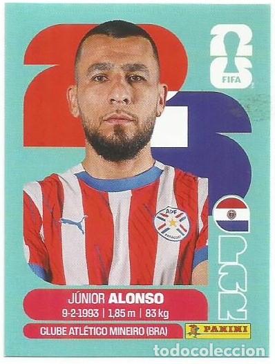 Cromos de F&uacute;tbol: MUNDIAL FIFA CUP 2026 - STICKER - PARAGUAY - JUNIOR ALONSO - PAR 8