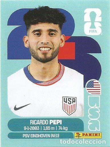 Cromos de F&uacute;tbol: MUNDIAL FIFA CUP 2026 - STICKER - USA - RICARDO PEPI - USA 18