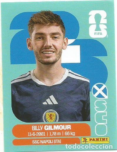 Cromos de F&uacute;tbol: MUNDIAL FIFA CUP 2026 - STICKER - ESCOCIA - BILLY GILMOUR - SCO 12
