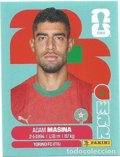 Cromos de F&uacute;tbol: MUNDIAL FIFA CUP 2026 - STICKER - MARRUECOS - ADAM MASINA - MAR 9