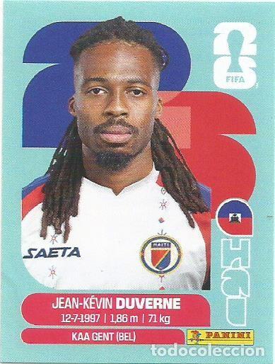 Cromos de F&uacute;tbol: MUNDIAL FIFA CUP 2026 - STICKER - HAITI - JEAN-KEVIN DUVERNE - HAI 5