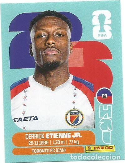 Cromos de F&uacute;tbol: MUNDIAL FIFA CUP 2026 - STICKER - HAITI - DERRICK ETIENNE JR - HAI 15