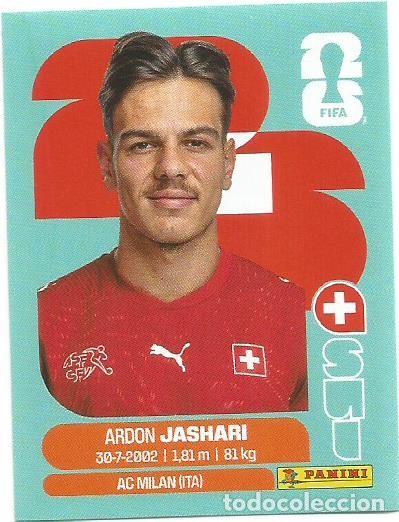 Cromos de F&uacute;tbol: MUNDIAL FIFA CUP 2026 - STICKER - SUIZA - ARDON JASHARI - SUI 14
