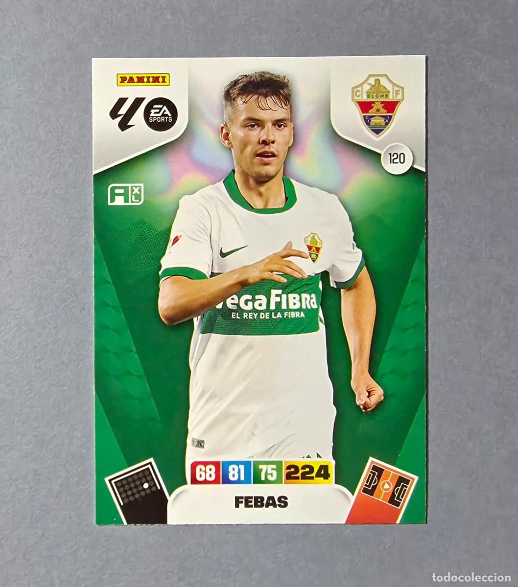 Cromos de F&uacute;tbol: 120 FEBAS - ELCHE - ADRENALYN XL 2025-26 - 25/26 (NUEVO)