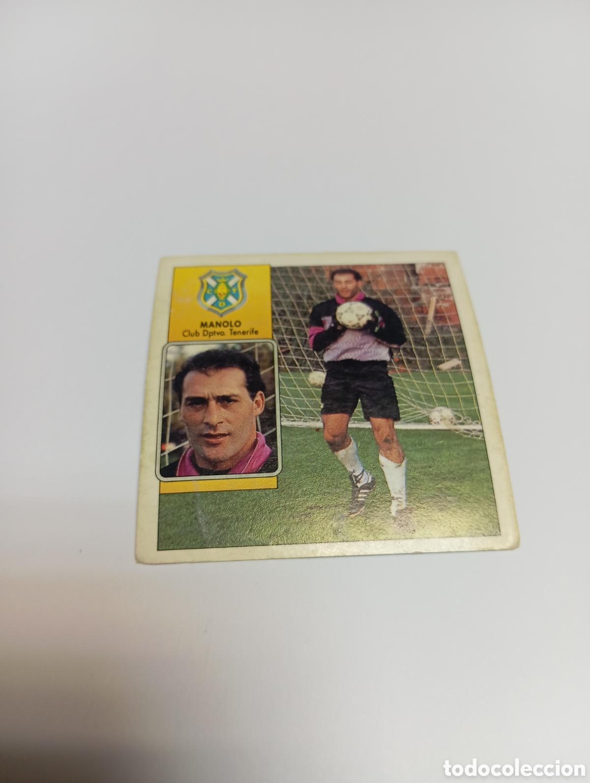 Cromos de F&uacute;tbol: MANOLO Tenerife Liga Este 1992 1993 Panini 92 93 NUEVO SIN PEGAR