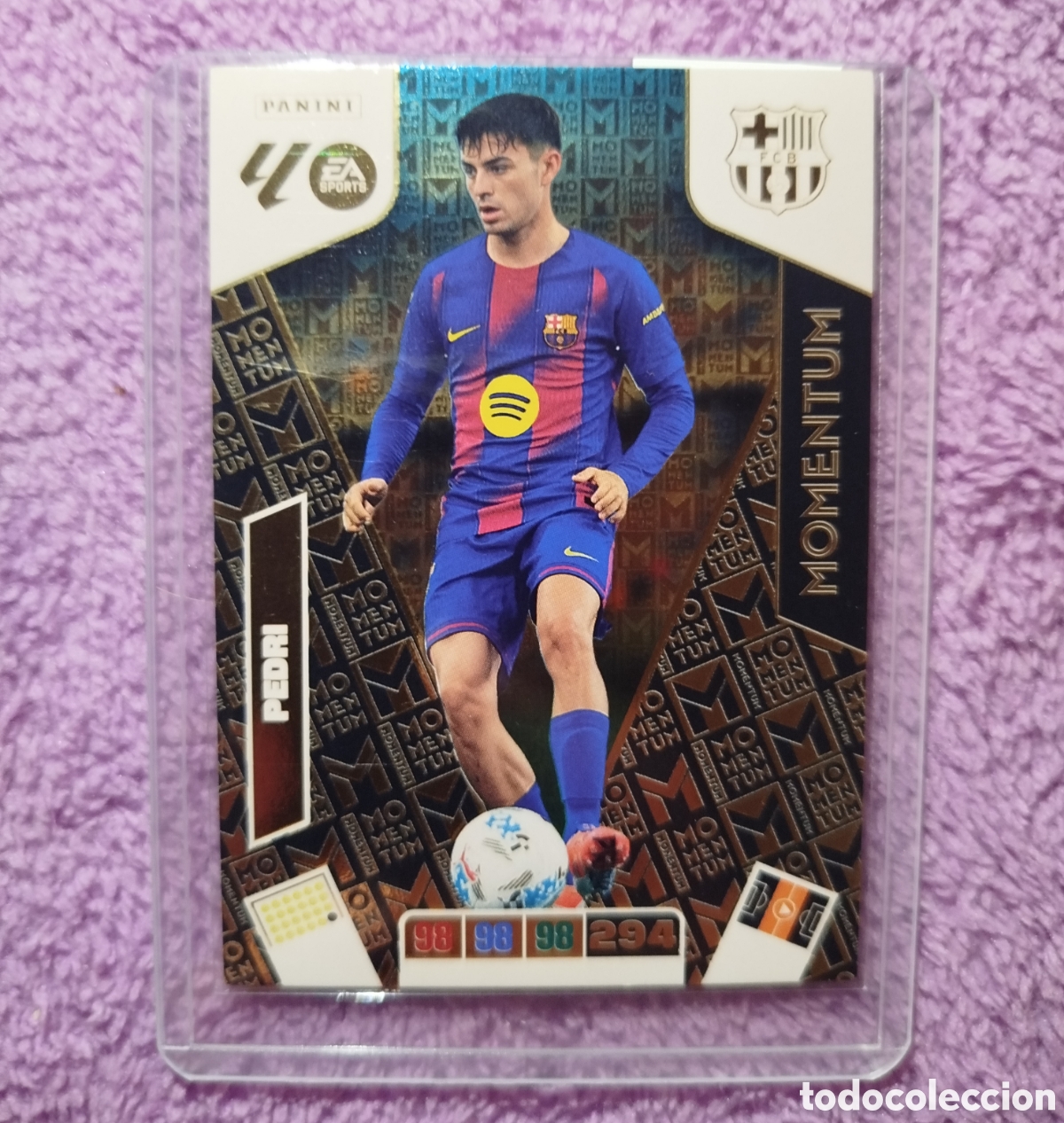 Cromos de F&uacute;tbol: Cromo de futbol. Pedri