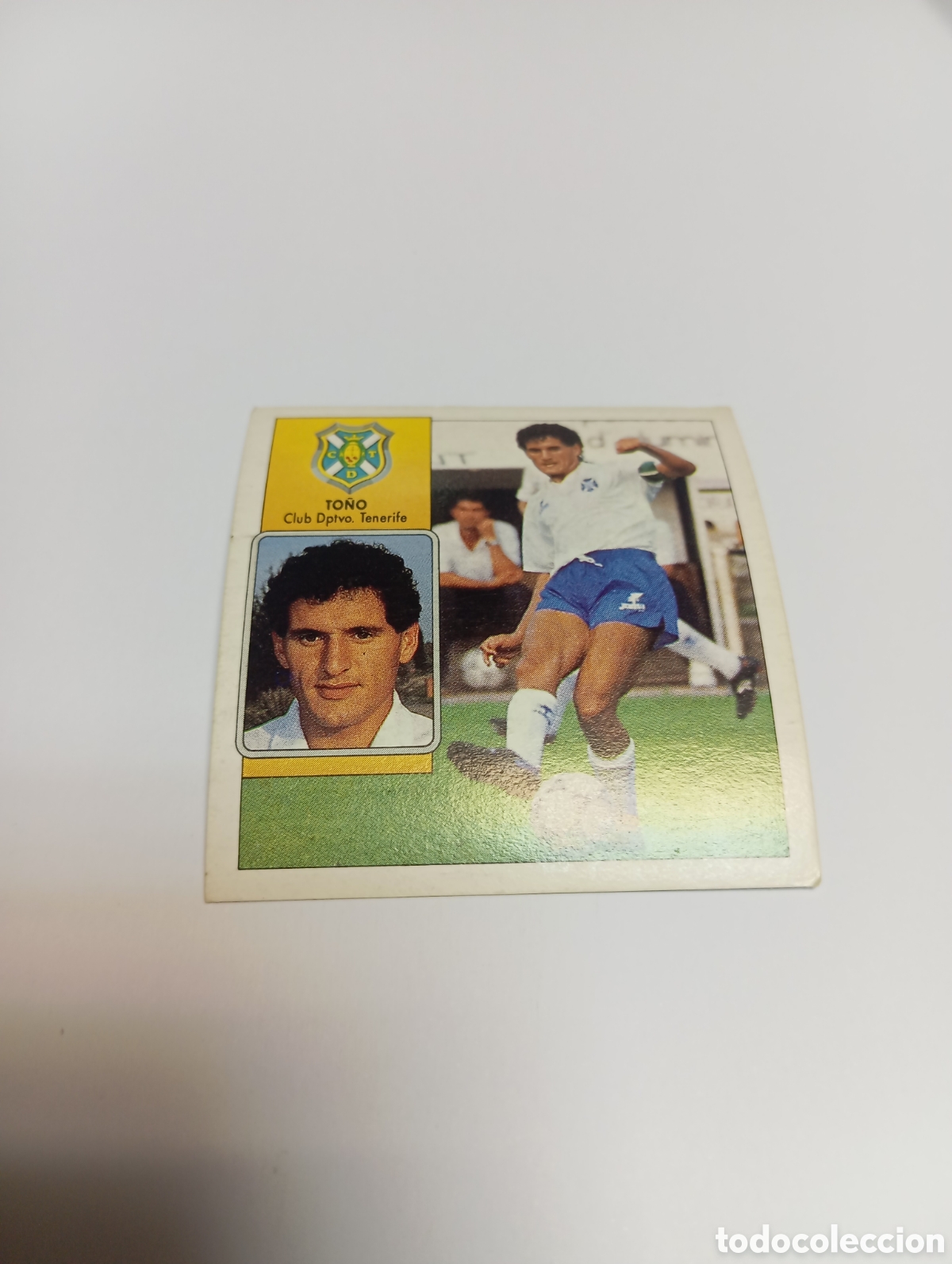 Cromos de F&uacute;tbol: TO&Ntilde;O Tenerife Liga Este 1992 1993 Panini 92 93 NUEVO SIN PEGAR