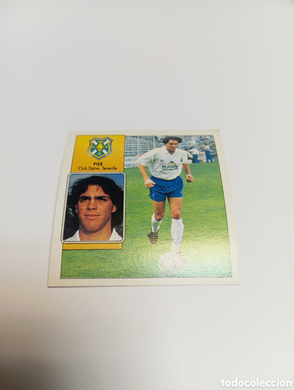 Cromos de F&uacute;tbol: PIER Tenerife Liga Este 1992 1993 Panini 92 93 NUEVO SIN PEGAR