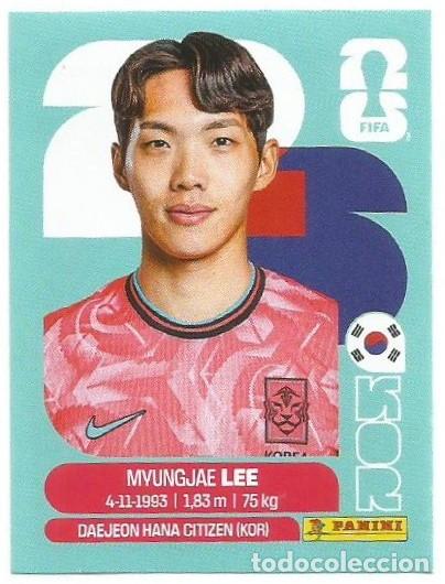 Cromos de F&uacute;tbol: MUNDIAL FIFA CUP 2026 - STICKER - KOREA - MYUNGJAE LEE - KOR 9
