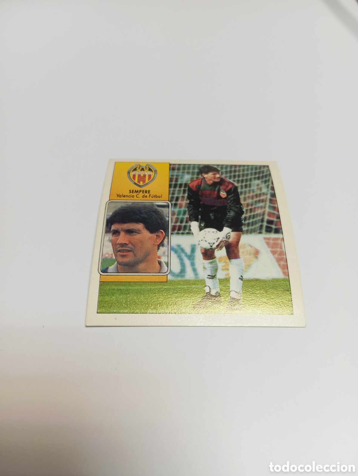 Cromos de F&uacute;tbol: SEMPERE Valencia Liga Este 1992 1993 Panini 92 93 NUEVO SIN PEGAR