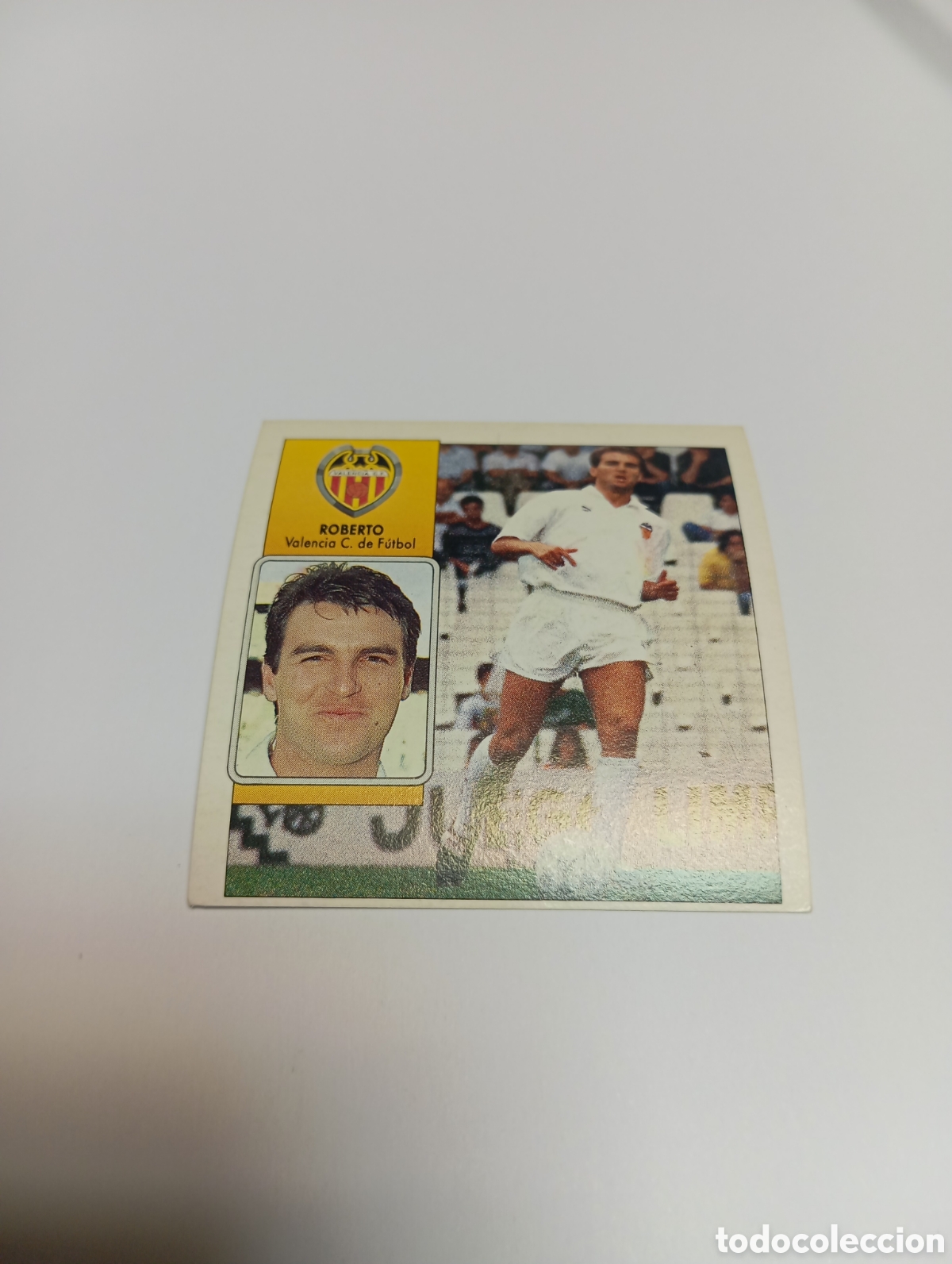 Cromos de F&uacute;tbol: ROBERTO Valencia Liga Este 1992 1993 Panini 92 93 NUEVO SIN PEGAR