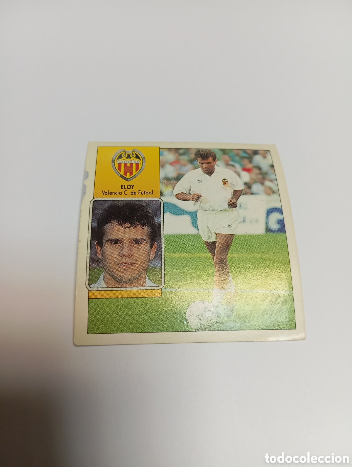 Cromos de F&uacute;tbol: ELOY Valencia Liga Este 1992 1993 Panini 92 93 RECUPERADO