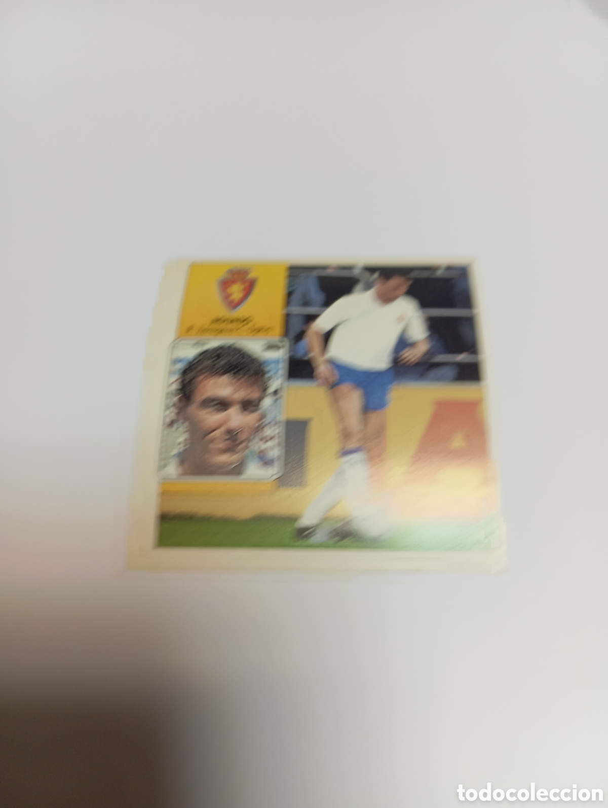 Cromos de F&uacute;tbol: AGUADO Zaragoza Liga Este 1992 1993 Panini 92 93 NUEVO SIN PEGAR