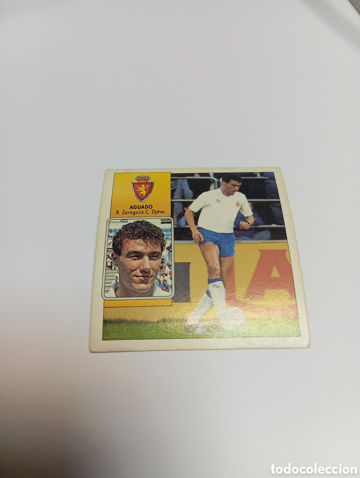 Cromos de F&uacute;tbol: AGUADO Zaragoza Liga Este 1992 1993 Panini 92 93 NUEVO SIN PEGAR