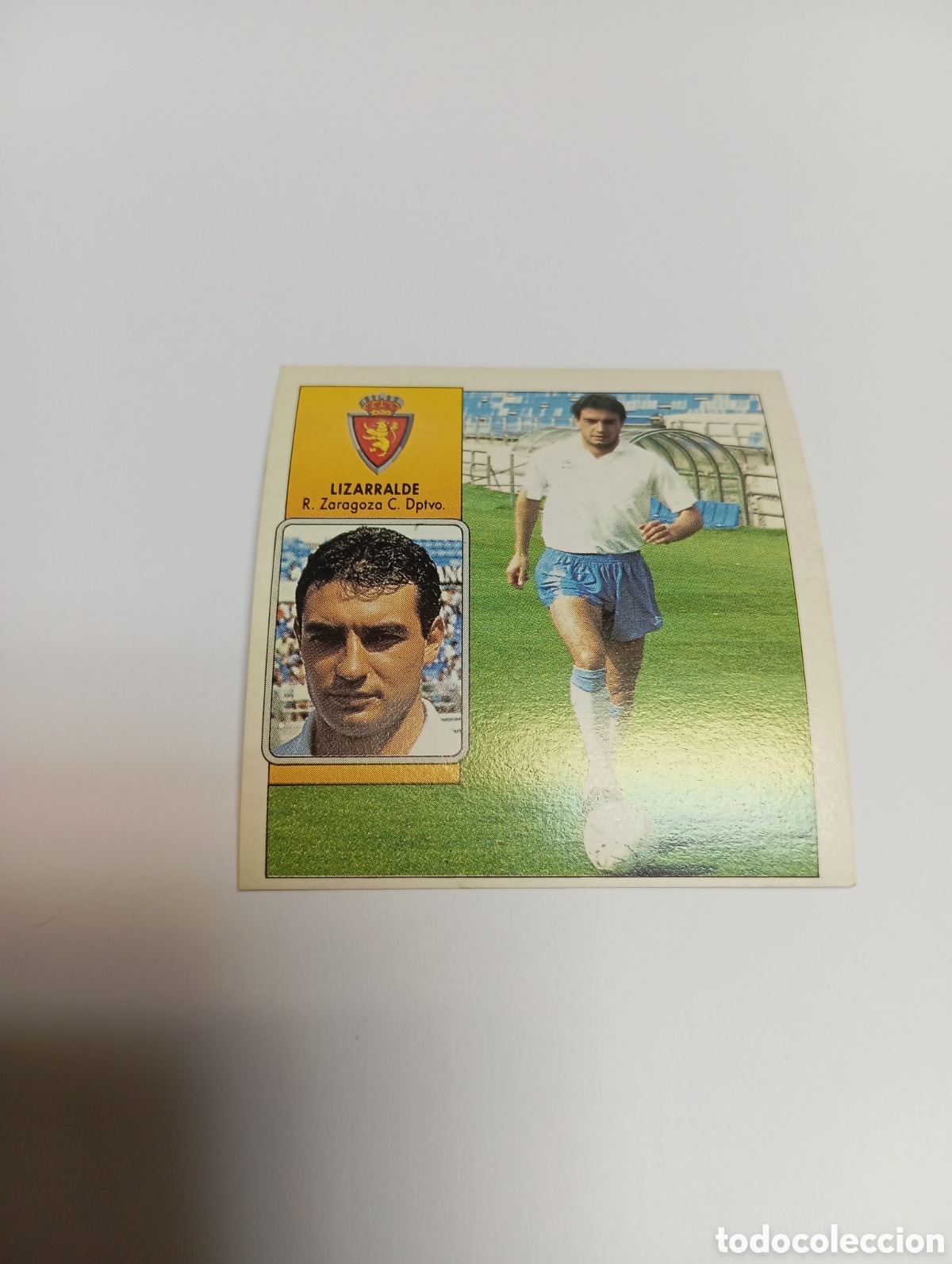 Cromos de F&uacute;tbol: LIZARRALDE Zaragoza Liga Este 1992 1993 Panini 92 93 NUEVO SIN PEGAR