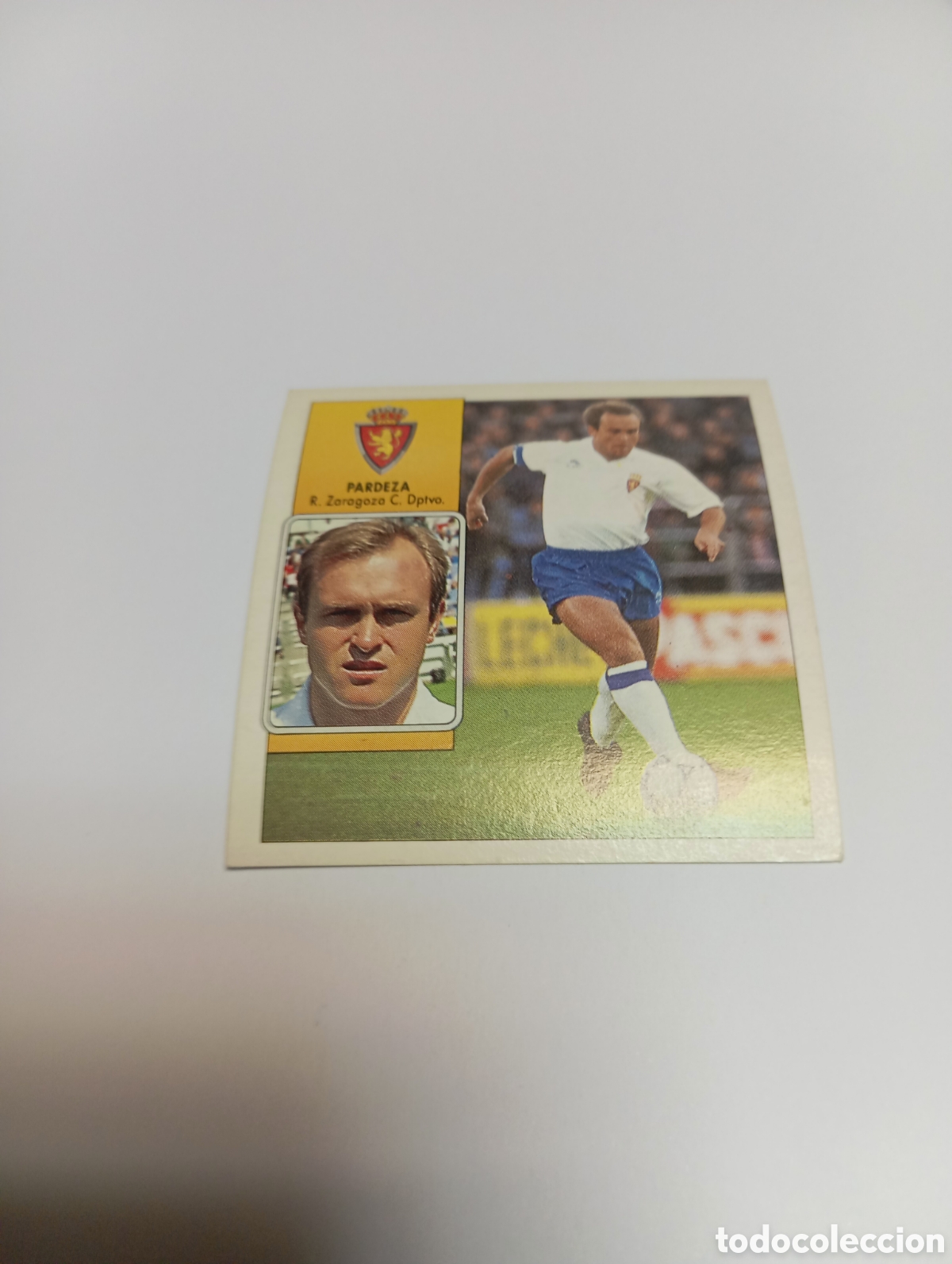 Cromos de F&uacute;tbol: PARDEZA Zaragoza Liga Este 1992 1993 Panini 92 93 NUEVO SIN PEGAR