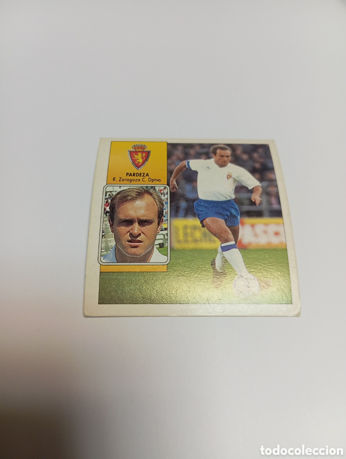 Cromos de F&uacute;tbol: PARDEZA Zaragoza Liga Este 1992 1993 Panini 92 93 NUEVO SIN PEGAR