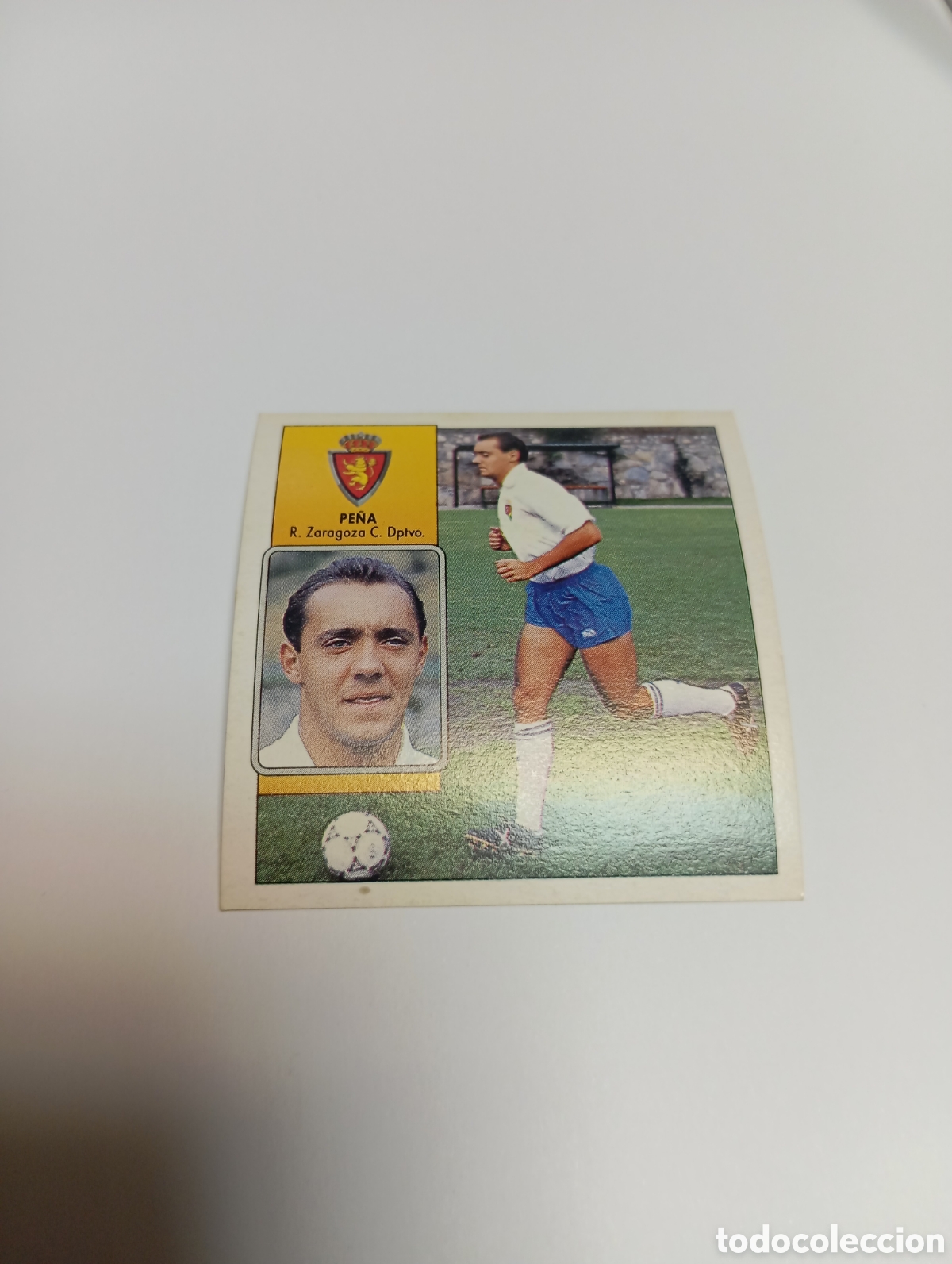 Cromos de F&uacute;tbol: PE&Ntilde;A Zaragoza Liga Este 1992 1993 Panini 92 93 NUEVO SIN PEGAR