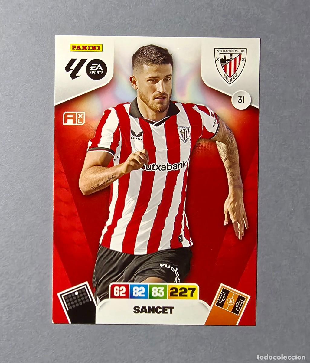Cromos de F&uacute;tbol: 31 SANCET - ATHLETIC BILBAO - ADRENALYN XL 2025-26 - 25/26 (NUEVO)