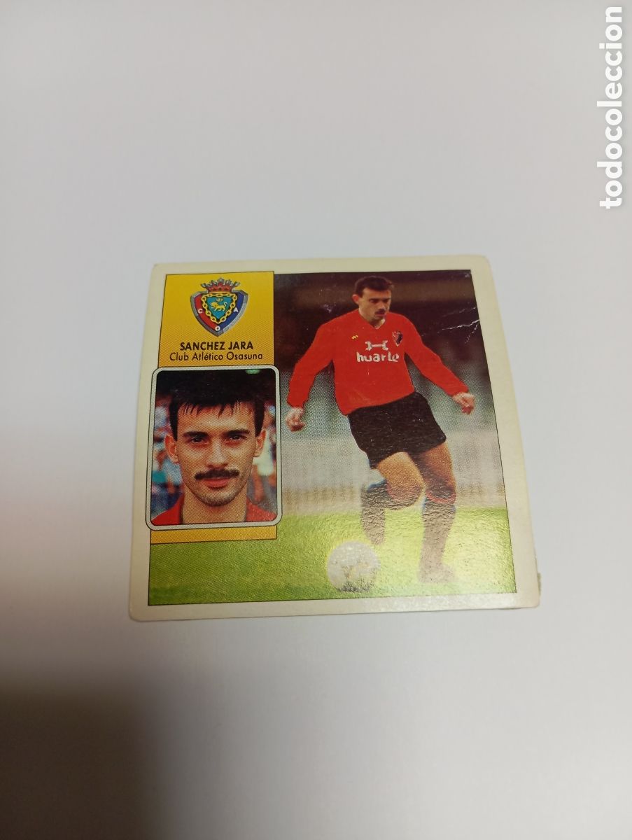 Cromos de F&uacute;tbol: FICHAJE 6 S&Aacute;NCHEZ JARA Liga Este 1992 1993 Panini 92 93 RECUPERADO