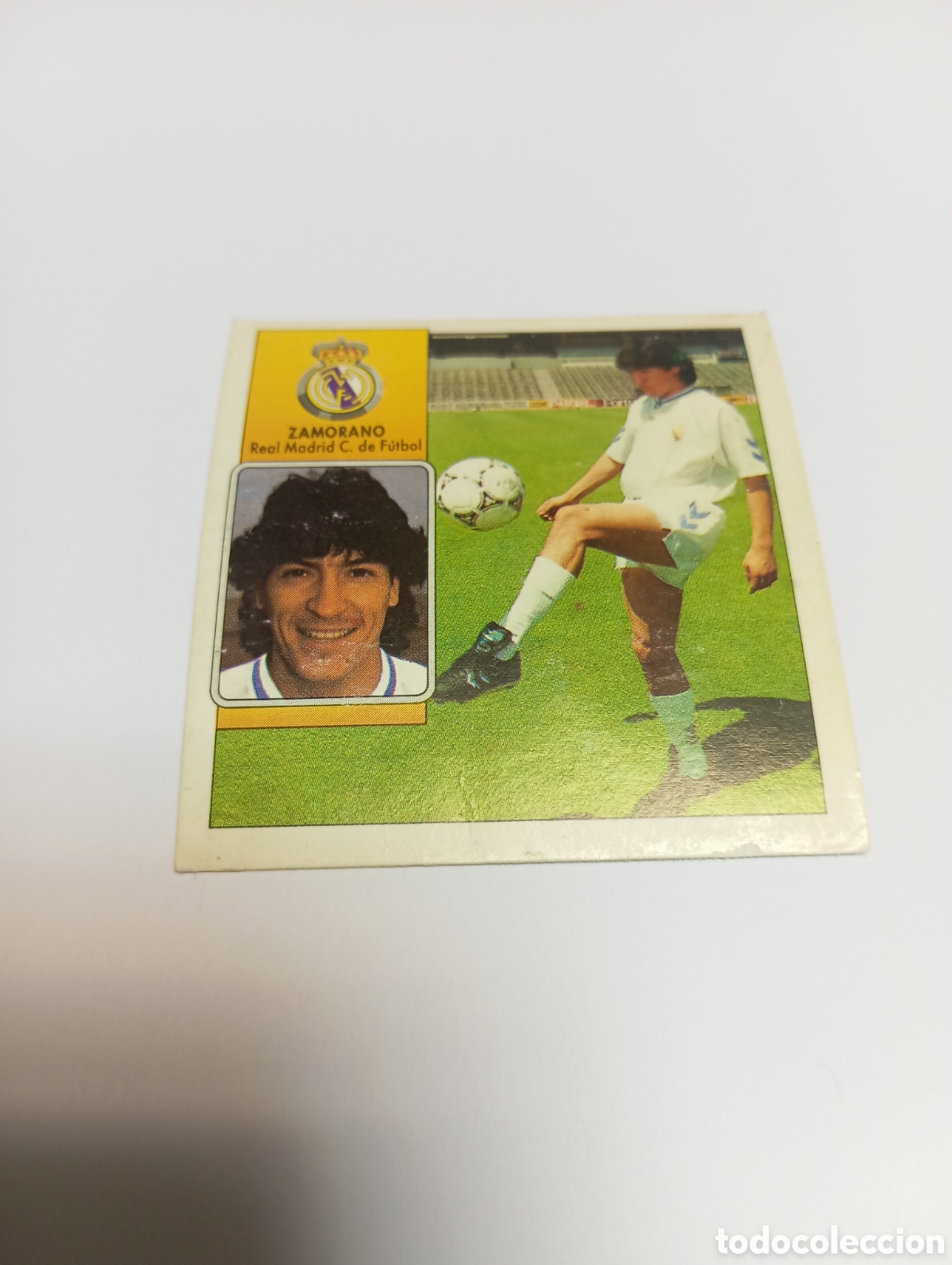 Cromos de F&uacute;tbol: FICHAJE 12 ZAMORANO Liga Este 1992 1993 Panini 92 93 RECUPERADO