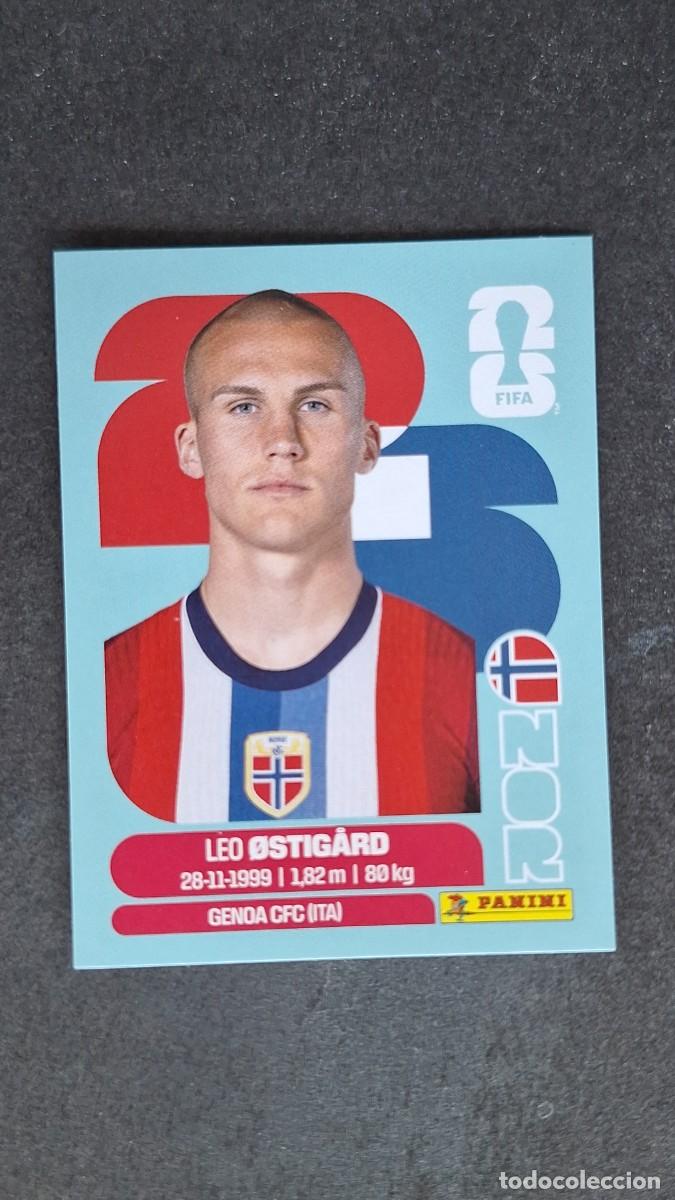 Cromos de F&uacute;tbol: L1 OSTYGARD SELECCION NORUEGA 4 MUNDIAL FIFA WORLD CUP 2026 PANINI NUNCA PEGADO SIN PEGAR
