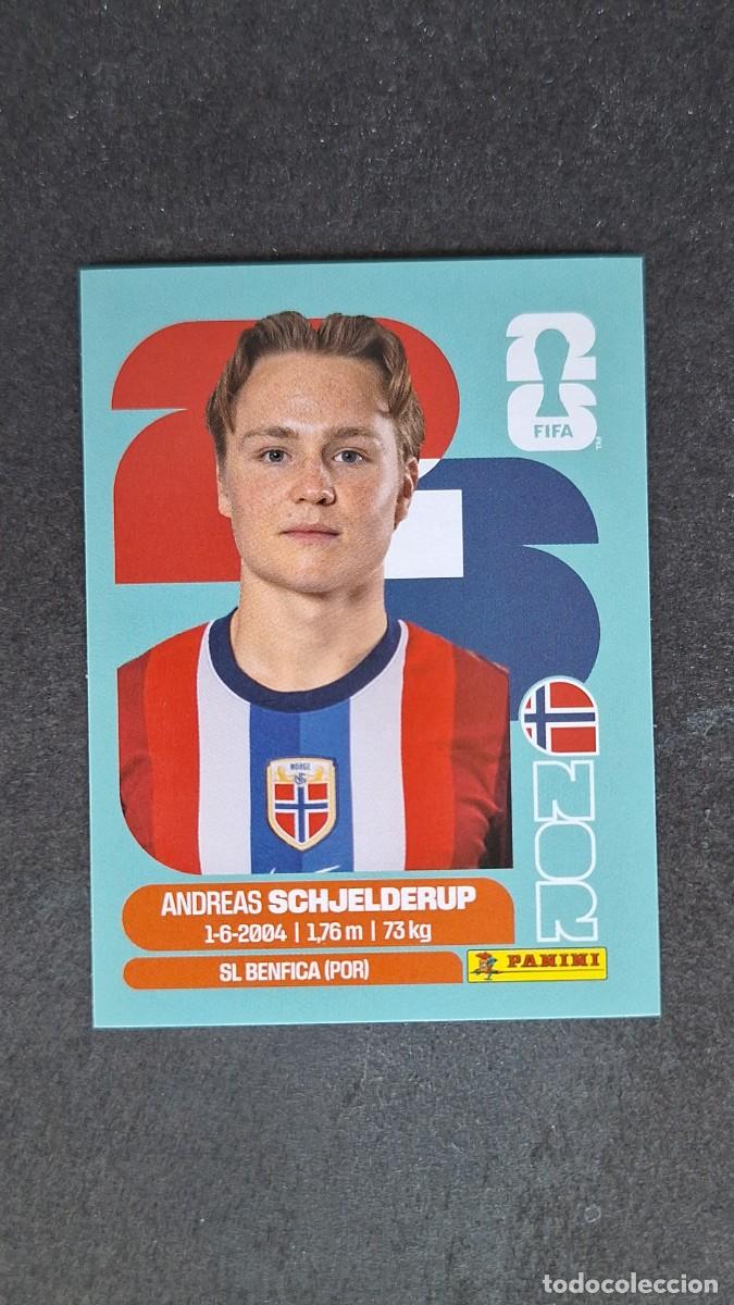 Cromos de F&uacute;tbol: L1 SCHJELDERUP SELECCION NORUEGA 12 MUNDIAL FIFA WORLD CUP 2026 PANINI NUNCA PEGADO SIN PEGAR