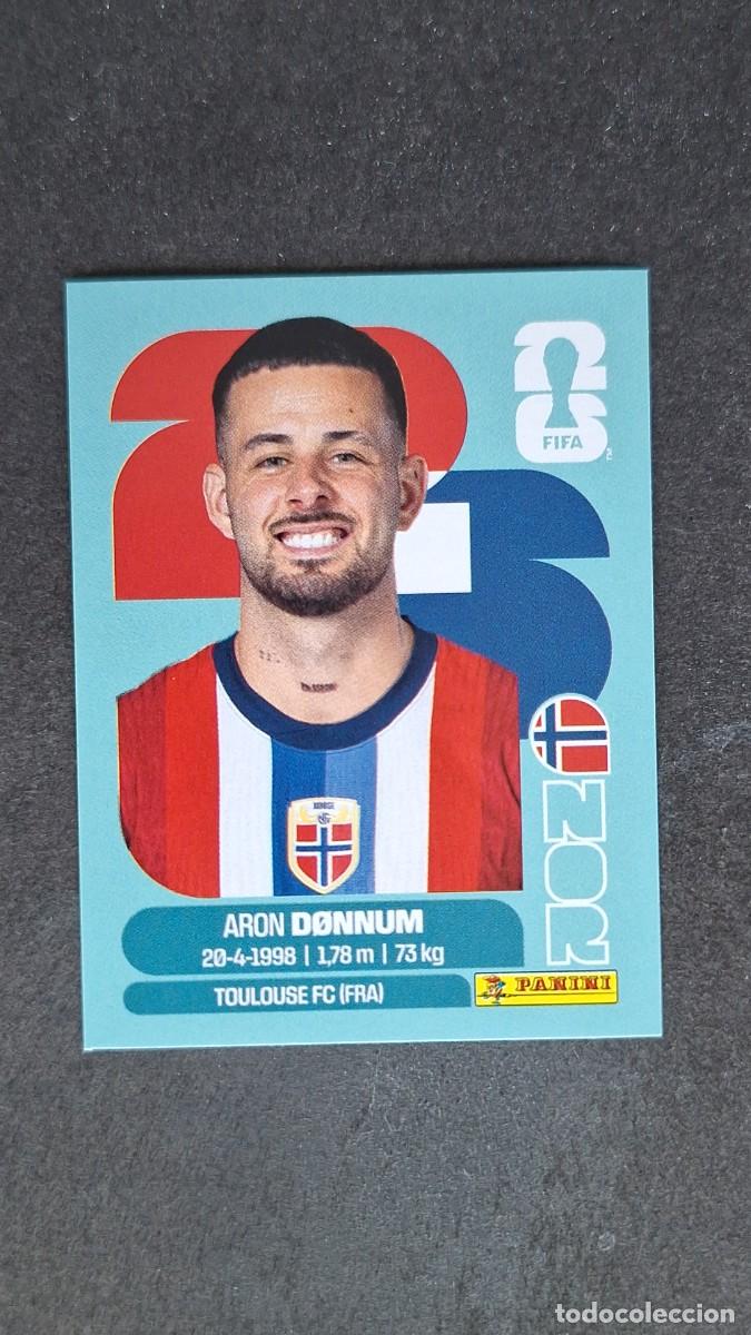 Cromos de F&uacute;tbol: L1 DONNUM SELECCION NORUEGA 17 MUNDIAL FIFA WORLD CUP 2026 PANINI NUNCA PEGADO SIN PEGAR