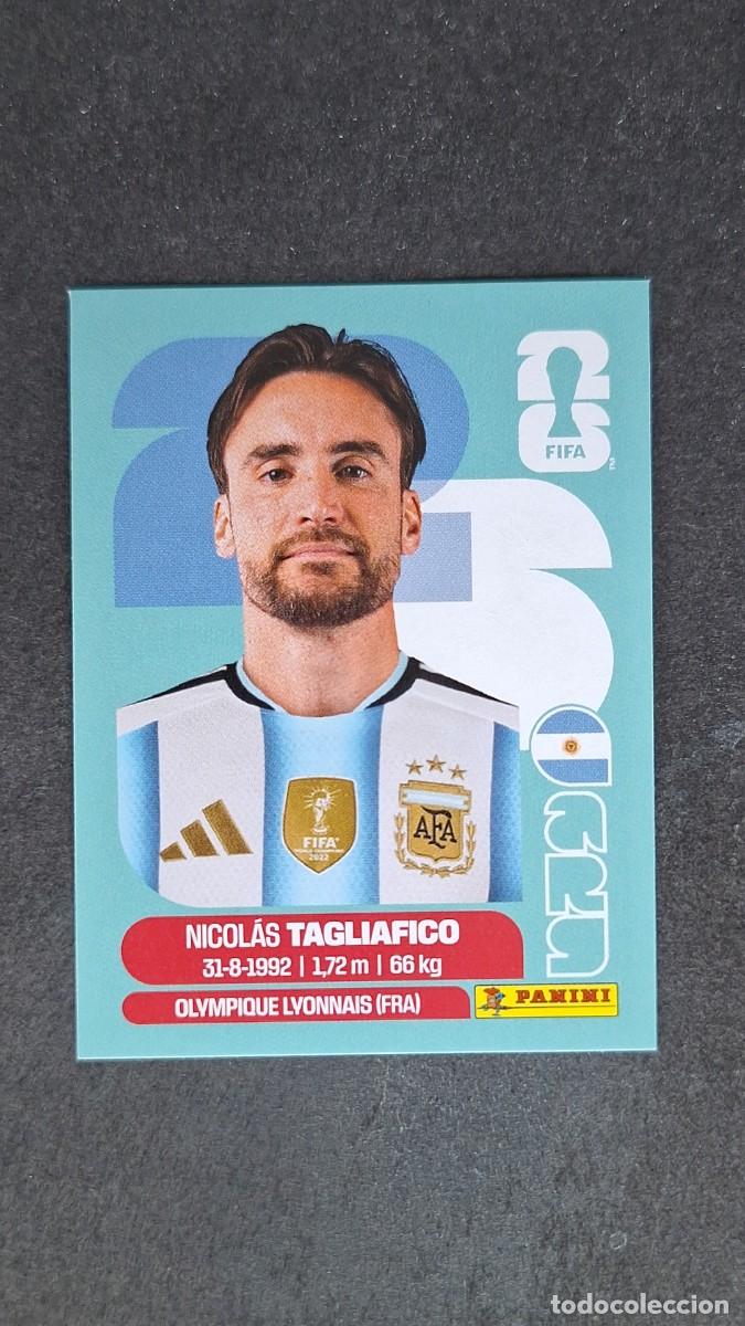 Cromos de F&uacute;tbol: L1 TAGLIAFICO SELECCION ARGENTINA 6 MUNDIAL FIFA WORLD CUP 2026 PANINI NUNCA PEGADO SIN PEGAR